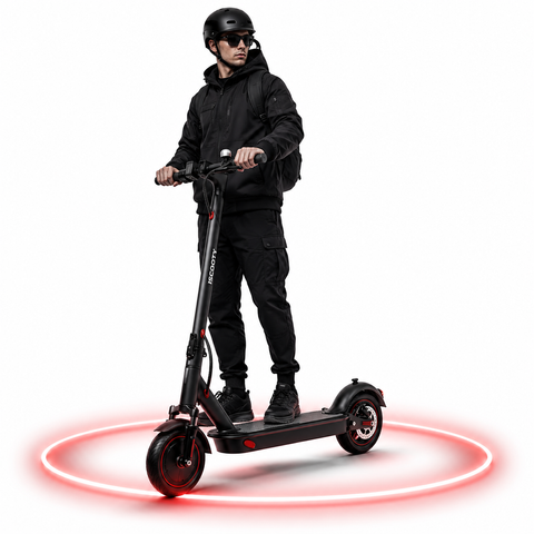 Електросамокат iScooty 600W Max з сидінням та амортизаторами, до 50 км, 30 км/год 600250 фото